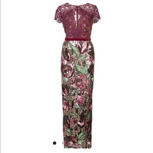 Marchesa Notte Sequin Dress size 4